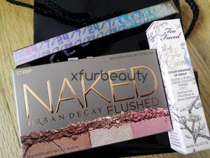 Urban Decay 24/7 Glide-On Eye Pencil, Urban Decay Naked Flushed, Too Faced La Creme Color Drenched Lip Cream