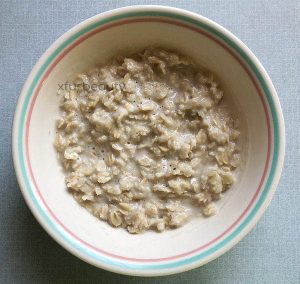 Oatmeal with Coconut Milk