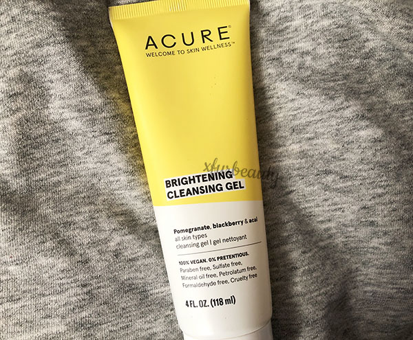 Acure Brightening Cleansing Gel