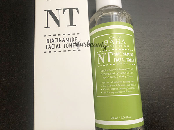 Cos De BAHA Niacinamide Facial Toner