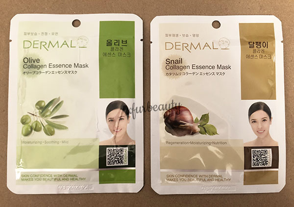 Dermal Olive Snail Collagen Essence Mask