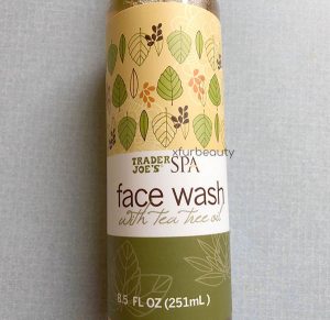 Trader Joe's Spa Tea Tree Face Wash