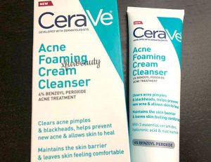 CeraVe Acne Foaming Cream Cleanser