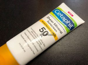Cetaphil Sheer Mineral Sunscreen SPF 50