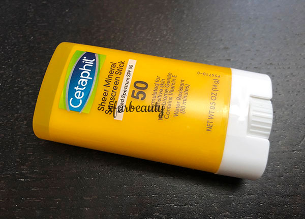 Cetaphil Sheer Mineral Sunscreen Stick SPF 50