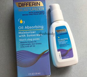 Differin Oil Absorbing Moisturizer SPF 30