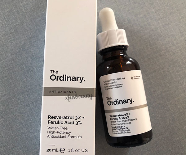 The Ordinary Resveratrol 3% Ferulic Acid 3%