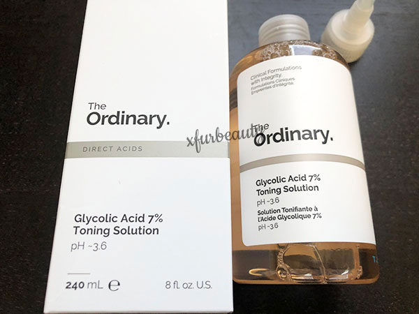 The Ordinary Glycolic Acid 7% Toning Solution