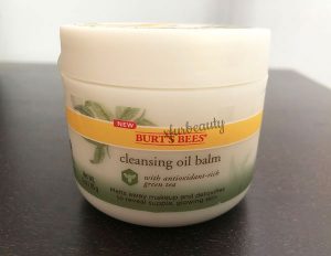 Burt's Bees Cleansing Oil Balm, Open Jar