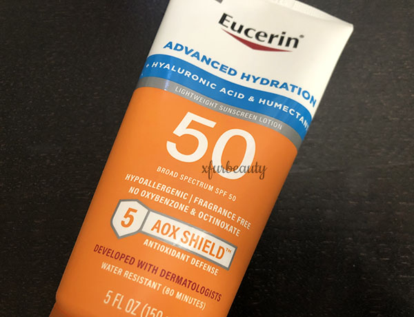 Eucerin Advanced Hydration SPF 50