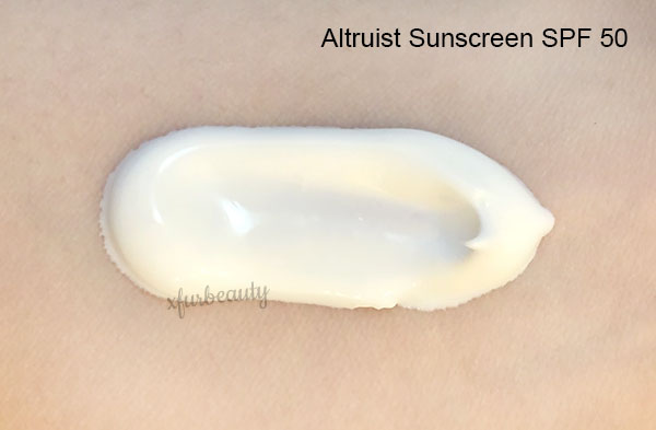 Altruist Sunscreen SPF 50