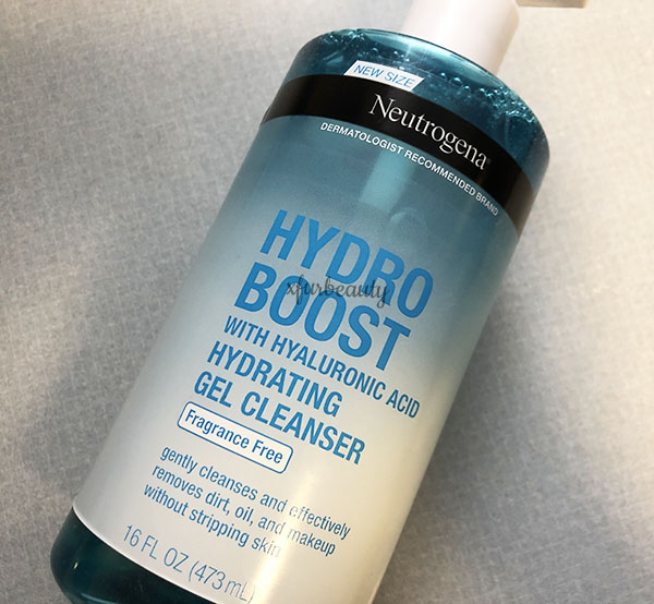 Neutrogena Hydro Boost Hydrating Cleansing Gel with Hyaluronic Acid Fragrance Free